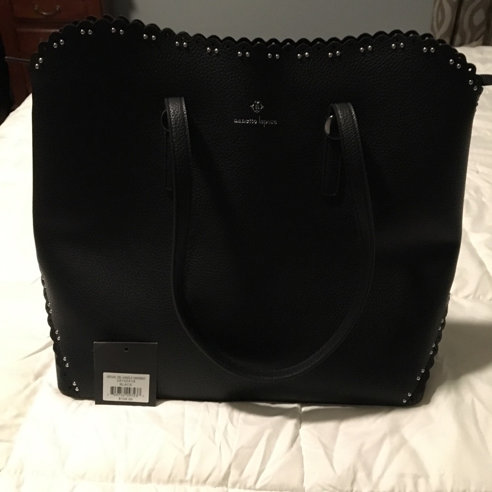 Nanette Lepore large black purse